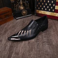 Dress Shoes Men Oxford Patent Leather Men's Dress Shoes Business Shoes