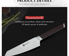 5" Utility Knife Stainless Steel Kitchen Knife Best Paring Fruit Multi-purpose