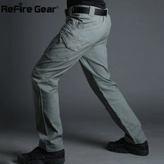 Tactical Cargo Pants Men Combat SWAT Army Military Pants Cotton