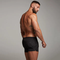 Red Running Sport Shorts Men Quick Dry Fitness Short Pants Bodybuilding