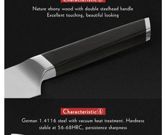 5" Utility Knife Stainless Steel Kitchen Knife Best Paring Fruit Multi-purpose