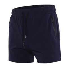 Red Running Sport Shorts Men Quick Dry Fitness Short Pants Bodybuilding