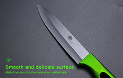 Ceramic Knife Set 3" 4" 5" inch Black Blade Plastic Handle with Cover for Cooking