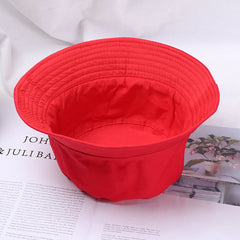 Foldable Bucket Hat Unisex Women Outdoor Sunscreen Hat