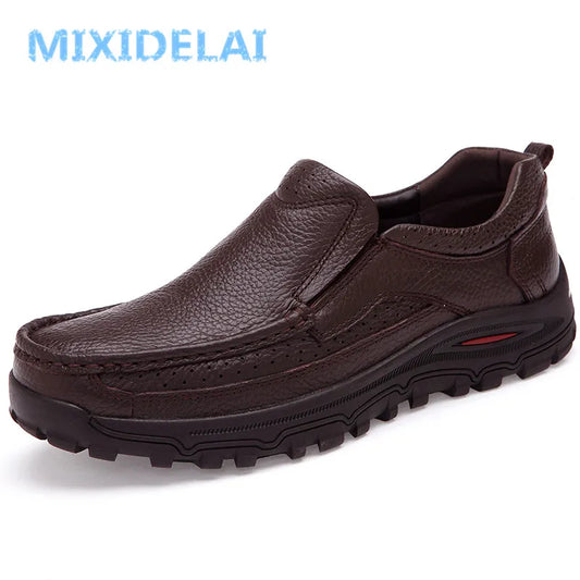 Big Size 38-48 Mens Dress Italian Leather Shoes Luxury Brand Mens