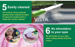 Ceramic Knife Set 3" 4" 5" inch Black Blade Plastic Handle with Cover for Cooking