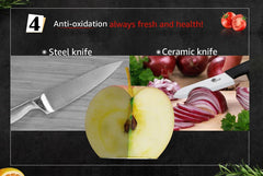 Ceramic Knife Set for Kitchen Professional Ceramic Knife 3 4 5 6 Inch Fruit Rust Proof