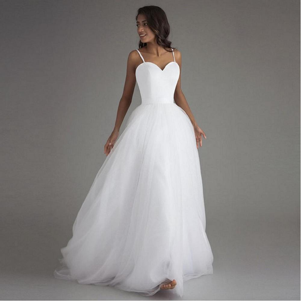 White Bridesmaid Dresses: Bridal Gown with Lace Up Dress High Division Wedding Dress