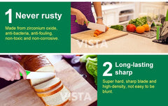 Ceramic Knife Set for Kitchen Professional Ceramic Knife 3 4 5 6 Inch Fruit Rust Proof