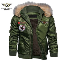Aviator nation Jacket - Bomber Jacket - Down Parkas Hoodie - Pilot Coats