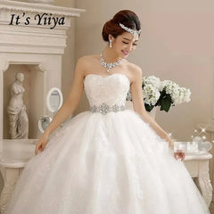 White Bridesmaid Dresses: Plus size Sequins Red White Wedding Dresses Bride