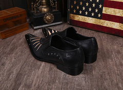 Dress Shoes Men Oxford Patent Leather Men's Dress Shoes Business Shoes