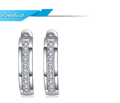 JewelryPalace Solid 925 Sterling Silver Wedding Engagement Ring for Woman