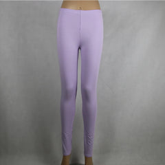 Solid Color Leggings S-7xl Women Modal Cotton Leggings Long Legging Pants Grey