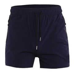 Red Running Sport Shorts Men Quick Dry Fitness Short Pants Bodybuilding