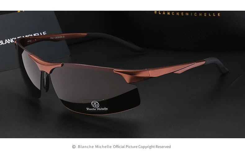 Men Sunglasses Polarized Sports Driving Night Vision Goggles Sunglass