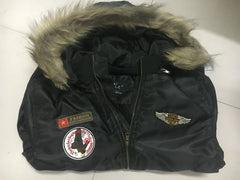 Aviator nation Jacket - Bomber Jacket - Down Parkas Hoodie - Pilot Coats