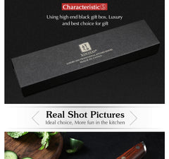 5" Utility Knife Damascus Professional Kitchen Knives Japanese High Carbon