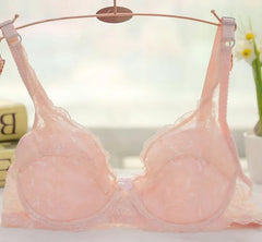 Women Push Up Bra Underwire Full Lace Brassiere Underwear Bras Bralette