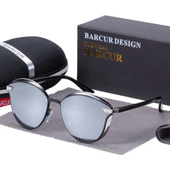 Fashion Polarized Women Sunglasses Round Sun Glass