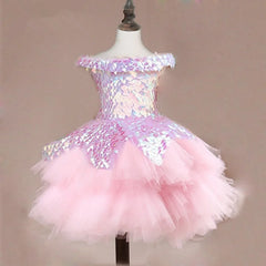 Flower Girl Dress Children Wedding Bridemaid Mermaid Dresses