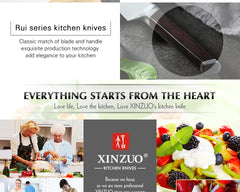 5" Utility Knife Stainless Steel Kitchen Knife Best Paring Fruit Multi-purpose