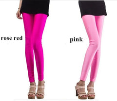 Multiple Color Neon Leggings for Women Adventure Time for Paint Legging