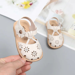 Claladoudou 11.5-15.5CM Brand Baby Girls First Sandals Toddler Girls