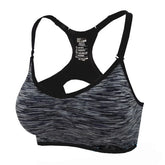 Women Sports Yoga Bra breathable quick dry Top Shockproof Cross Back Push Up