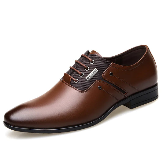 Men Wedding Dress Shoes Black Brown Oxford Shoes