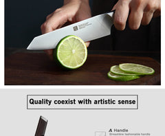 5" Utility Knife Stainless Steel Kitchen Knife Best Paring Fruit Multi-purpose