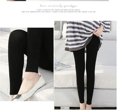 Solid Color Leggings S-7xl Women Modal Cotton Leggings Long Legging Pants Grey