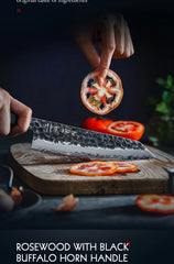 1PC-5PC Kitchen Knife Set Chef Utility Stainless Steel 3 Layers Composite