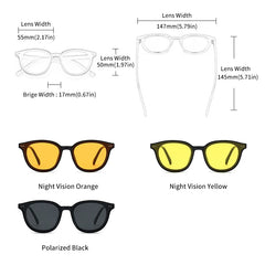 Sunglasses Goggles Yellow Orange G M Driving Eyewear Polarized Sun Glasses