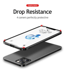 Cases For APPLE iPhone 16 15 14 13 12 11 Pro Max Plus Mini Shockproof Case Cover Hard Plastic Ultra Slim Frosted Covers