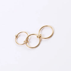 Multiple Layers Strand Loop Index Finger Rings for Women Lead Nickel