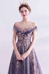 Evening wear Dresses: Prom Formal Evening Dress Court Train A-line Illusion