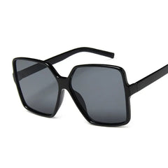 Sunglasses Women Brand Designer Retro Frame Big Sun Glasses Female