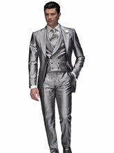 Mens Beach Wedding attire: Men’s Suit Noivo Terno Slim Fit Masculino Evening Suits