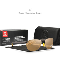 Sunglasses Polarized Material Frame TAC Polarization Lense Soft Rubber