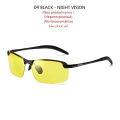 Sunglasses Men Polarized Driving Chameleon Glasses Male Change Color