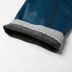 Push Up Seamless High Waist Faux Denim Leggings Women Casual Elastic Pocket Jeans