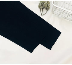 Women Sharkskin Black Leggings Thin Workout Stretch Fitness