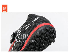 Size 28-39 Children Soccer Shoes Yellow Football Boots Boy Girl Trainers Sneakers