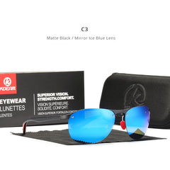 Sunglasses Polarized Material Frame TAC Polarization Lense Soft Rubber