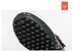 Size 28-39 Children Soccer Shoes Yellow Football Boots Boy Girl Trainers Sneakers