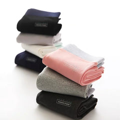 Ribbed Leggings For Women High Waist Autumn Winter Warm Legging Cotton