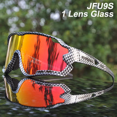Bike Cycling Glasses Outdoor Sports Cycling Goggles UV400 4 Lens Cycling Eyewear