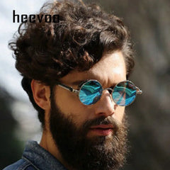 Sunglasses Men Women Fashion Round Glasses Brand Designer Vintage