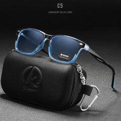Polarized Sunglasses For Men Women TR90 Material Frame Spring
